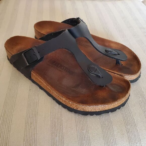 BIRKENSTOCK Women's black sandals Sise 40 - Picture 1 of 10